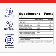 Cardiogenics Intensive Care tablets shown for daily use and energy support