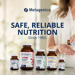 Metagenics Clear Change Daily Essentials unboxing packaging invites a simple, everyday wellness routine.