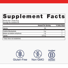 Athlete using Metagenics Creatine UP during training