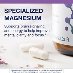 Magtein label with GMP-certified quality emphasis