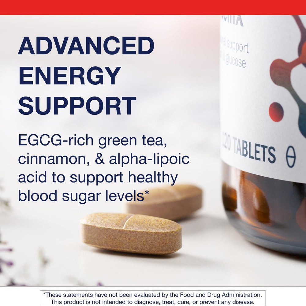 MetaGlycemX chromium support bottle emphasizes trace mineral metabolism