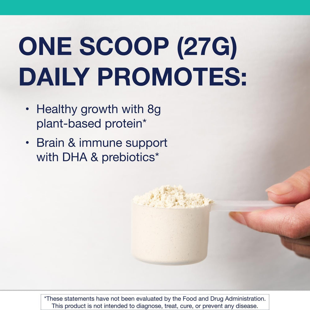 Metagenics MetaKids powder scoop included for easy measuring.
