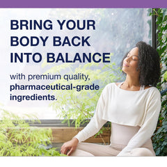 Metagenics MetaSleep gluten-free non-GMO formula shown for sensitive diets