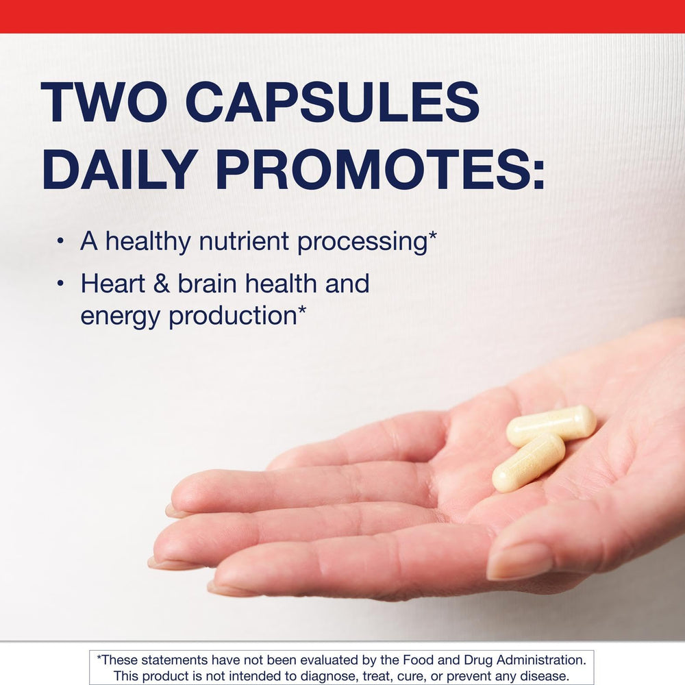 Metagenics MethylCare capsules close-up highlighting methyl B12 and B6