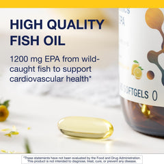 Enteric-coated burpless capsules of Metagenics OmegaGenics EPA 1200