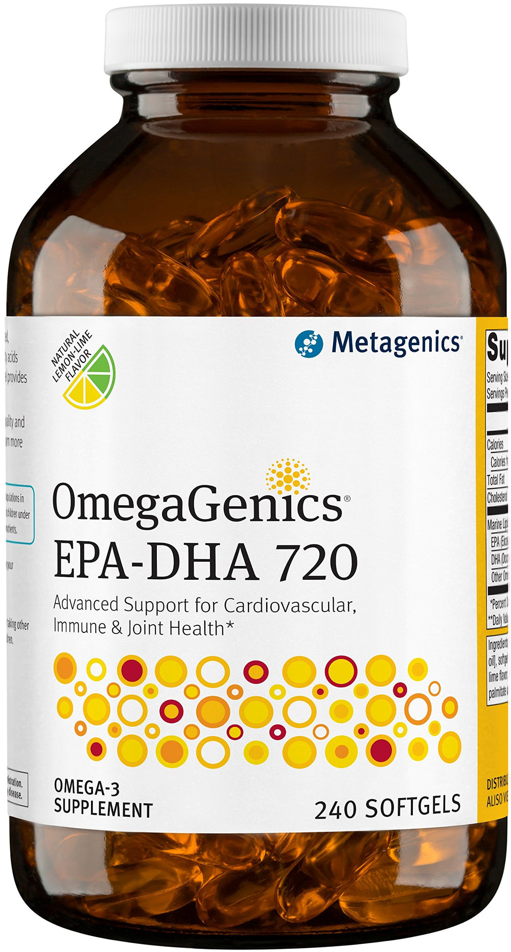 Metagenics OmegaGenics sustainably sourced cold-water fish symbolizing responsible omega-3 use