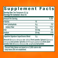 Metamucil Greens kiwi apple flavor showcases tasty fiber option.