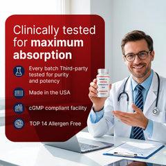 Methyl-Life USA-made production reflects strict quality standards.