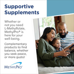 MethylPro capsules in a glass for convenient daily intake