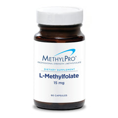 MethylPro L-Methylfolate 15 mg bottle front for daily support