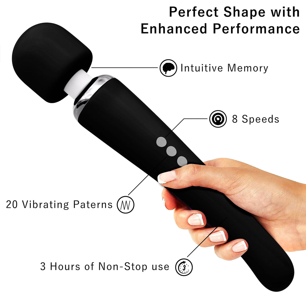 Metooka ergonomic sleek design provides a firm grip during use.