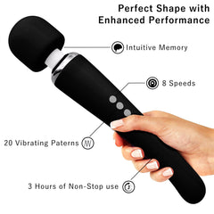 Metooka ergonomic sleek design provides a firm grip during use.