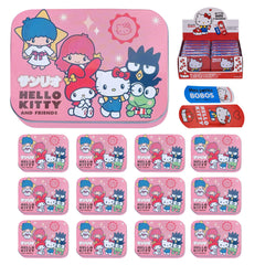 Mevsim Store Hello Kitty plaster tin front shows colorful kid-friendly designs.