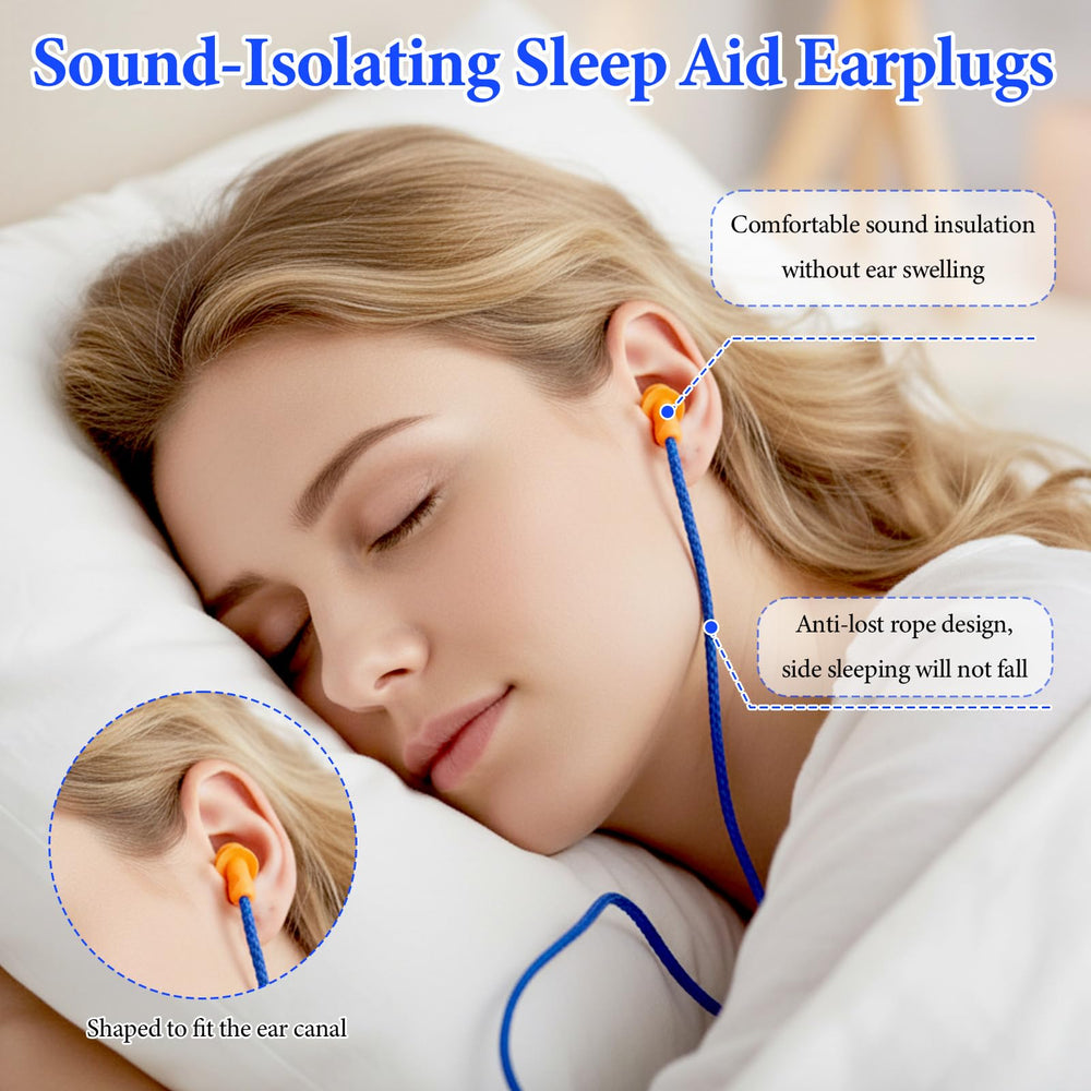 Meyeyaia earplugs suited for sleep, study, work, and concerts.