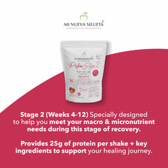 MI NUEVA SILUETA dissolving-powder-in-glass shows easy mixability and taste