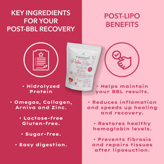 MI NUEVA SILUETA tub-front-view presents strawberry flavor and premium ingredients