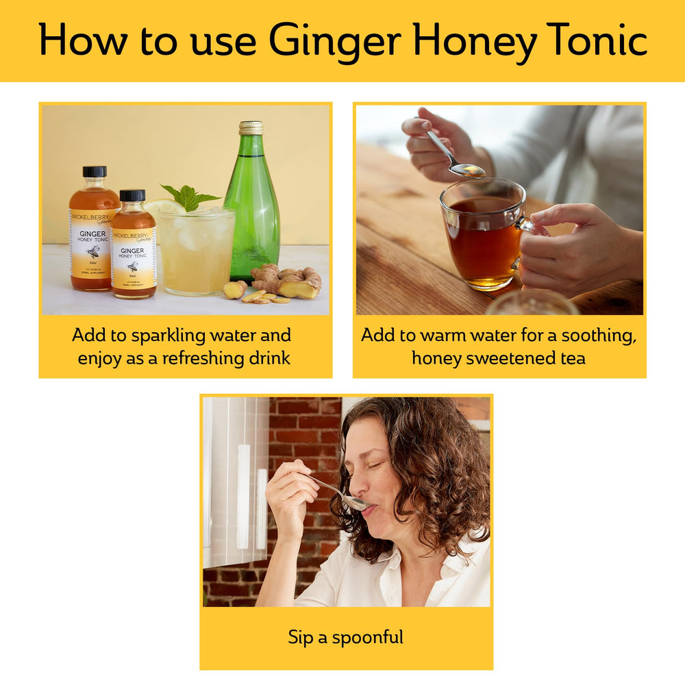 Mickelberry Gardens tonic served with tea for soothing daily routine.