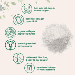 Micro Ingredients collagen peptides powder dissolving in tea for a warm, palatable drink.