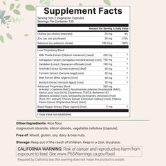 Close-up of Liver Advanced+ veggie capsules for convenient daily use