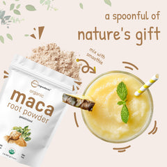 Serve maca powder over yogurt or oats for quick nutrition.