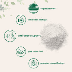 Scooping powder with the included scoop for easy daily use