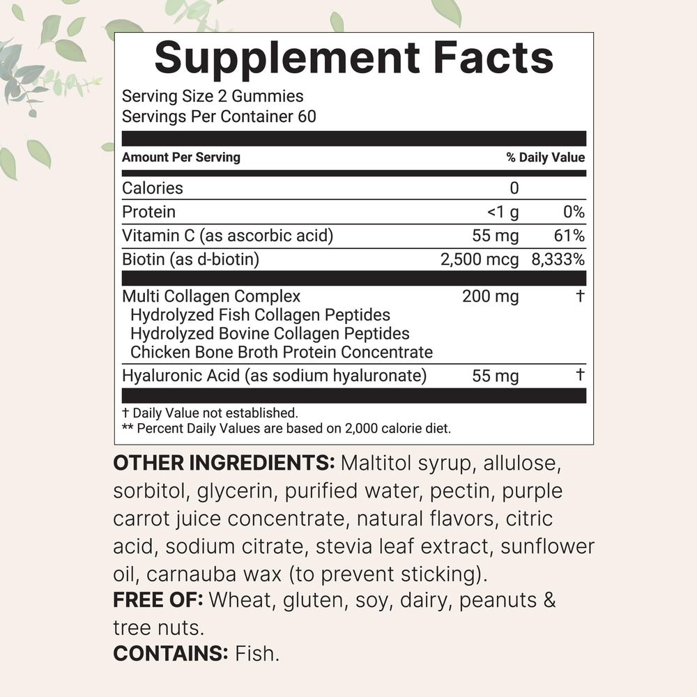 Micro Ingredients label highlighting non GMO and sugar free formula