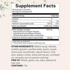 Micro Ingredients label highlighting non GMO and sugar free formula