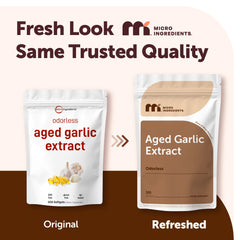 Micro Ingredients Odorless Garlic softgels close-up for gentle swallowing.