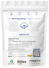 Micro Ingredients non-GMO formula is soy, dairy, and gluten-free with third-party testing.