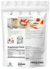 Micro Ingredients Organic Triple Fiber Powder label highlighting organic ingredients