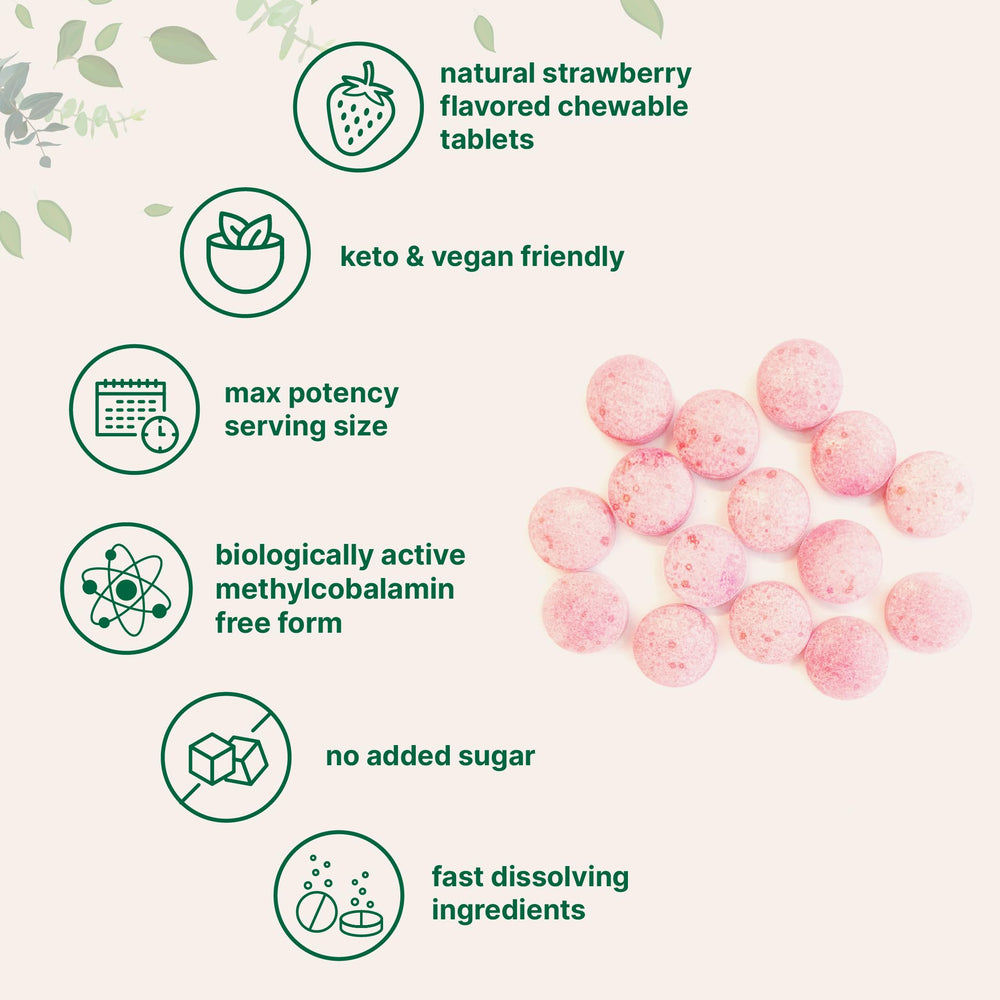 Vegan, non-GMO Micro Ingredients B12 supports energy metabolism.