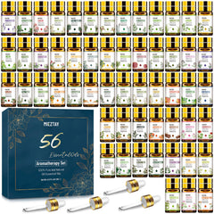 Mieztay 56-pc essential oils set in a gift box for aromatherapy exploration