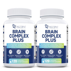Migcopat brain supplements bottle front view for daily cognitive support