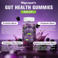 Migcopat gummy-texture-closeup shows chewy Blackberry texture for easy daily use