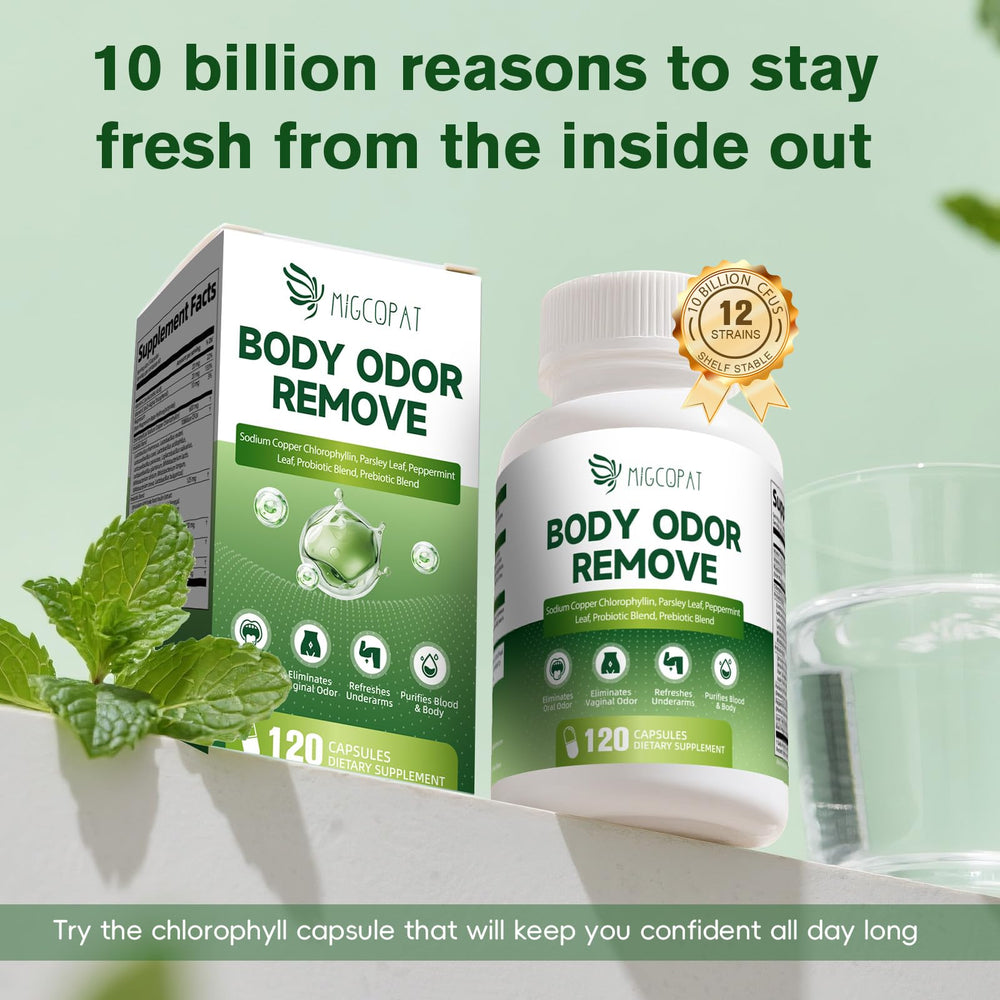 Migcopat label highlights 10 Billion CFUs probiotics for gut balance