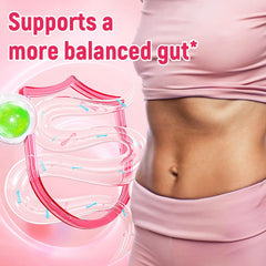 Migcopat probiotics-prebiotics-enzymes image indicating gut-friendly blend
