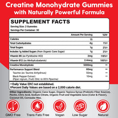 Mightnes Gummies bottle label shows vegan non GMO formula