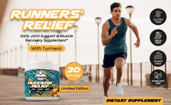 MIGHTY MOOSE Tangerine Turmeric with 95% curcuminoids boosts recovery comfort.