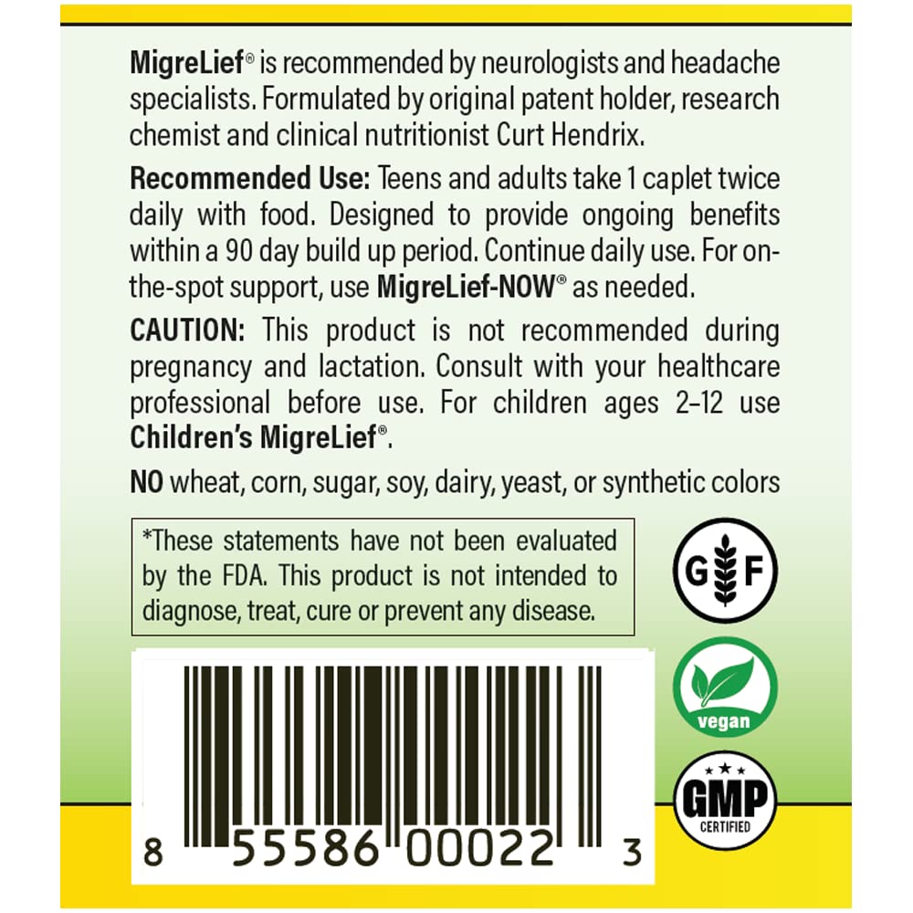 MigreLief Comfort Stick being applied to skin for soothing relief.