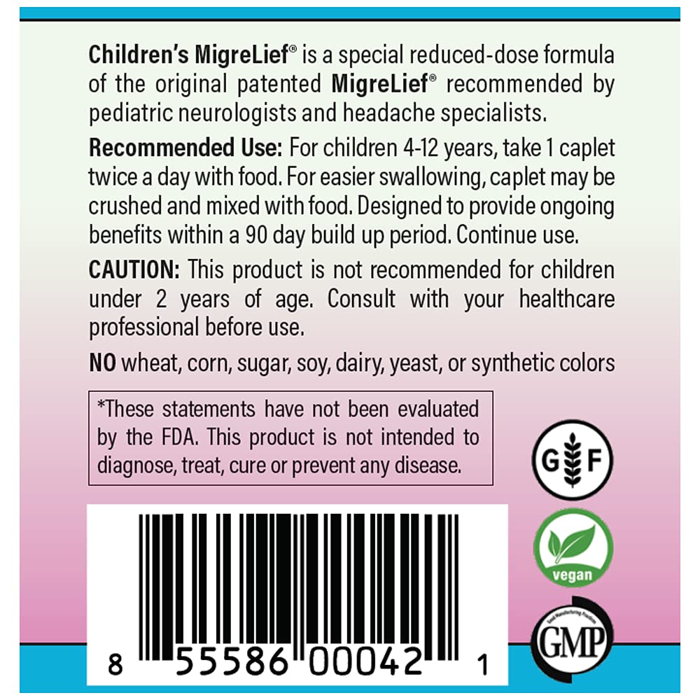 US-manufactured MigreLief facilities ensure consistent quality and safety.