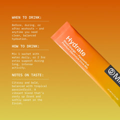 Mikra Hydrate Watermelon Yuzu packet supports keto-friendly hydration during busy days