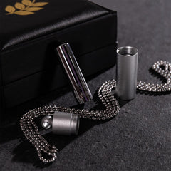 MIKUHOT relaxing mindfulness scene with necklace for daily calm.