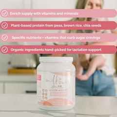 Milk Dust nursing moms prepare smoothie in a bottle for convenient daily nutrition.
