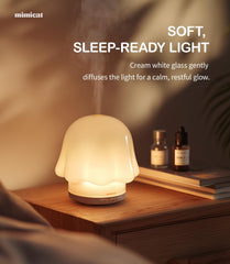 mimicat ultrasonically powered diffuser with 120ml capacity