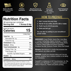 Mindright Mushroom Coffee Enhancer cup steaming, caffeine-free focus support with Lion’s Mane and cordyceps.