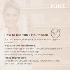 Vegan symbol on Mint by Dr. Mintcheva Hollywood Smile packaging
