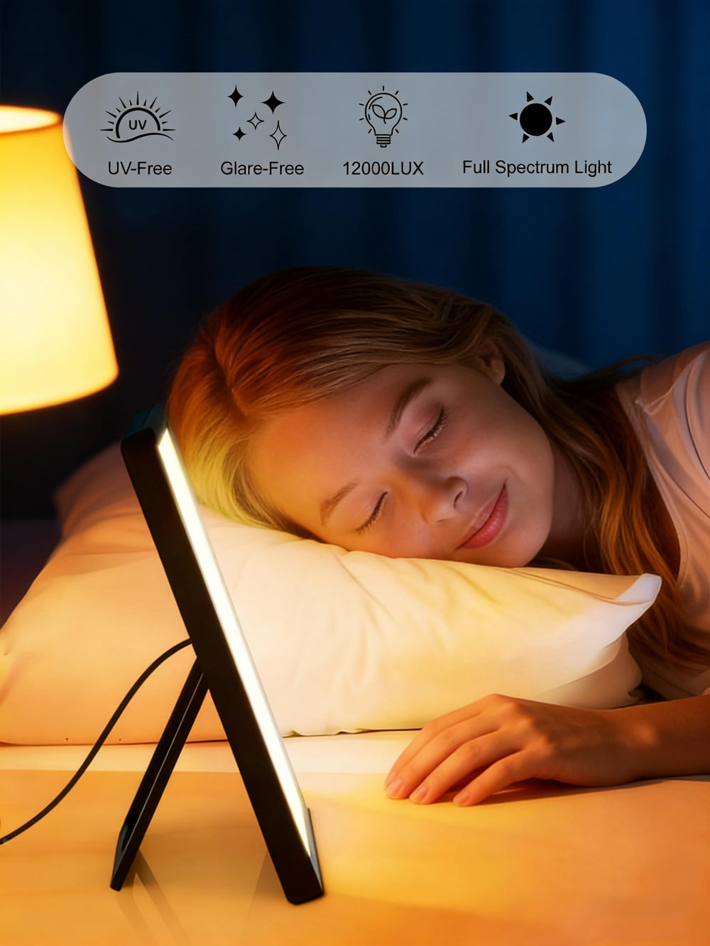 MirthSip adjustable brightness and color temperatures for ambient personalization.