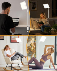MirthSip Sunlight Lamp full-spectrum UV-free design supports safe indoor lighting