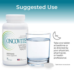 Oncovite packaging box highlighting USA-made manufacturing