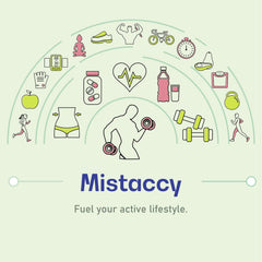 Mistaccy CoQ10 packaging on-the-go sleeve ideal for travel and daily routine.